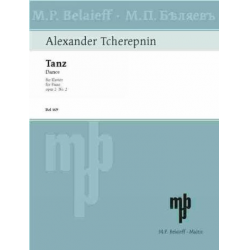 Dance op.2,2 for piano -Alexander Tcherepnin / Tscherepnin