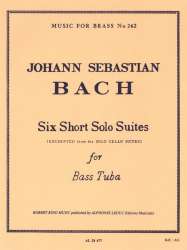 5 short solo suites for bass tuba -Johann Sebastian Bach