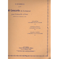 Concerto fa majeur no.6 op.31 -Bernhard Romberg