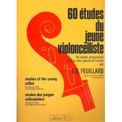 60 études du jeune violoncelliste -Louis R. Feuillard