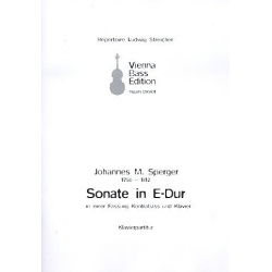 Sonate E-Dur -Johann Mathias Sperger