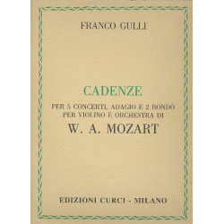 Cadenze per 5 concerti, adagio e 2 rondo -Franco Gulli
