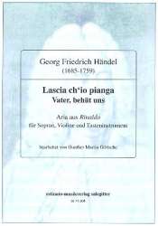 Lascia ch'io pianga für Sopran, Violine -Georg Friedrich Händel (George Frederic Handel)