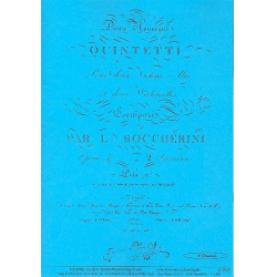 Quintett a-Moll op.25,6 Nr.36 G300 -Luigi Boccherini