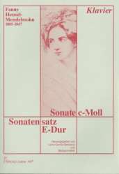 Sonatensatz E-Dur, Sonate c-Moll -Fanny Cecile Mendelssohn (Hensel)