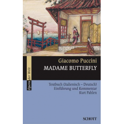 Madame Butterfly Textbuch (it/dt) -Giacomo Puccini