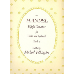8 Sonatas vol.2 - 4 sonatas from op.1 -Georg Friedrich Händel (George Frederic Handel)