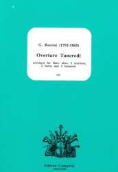 OVERTURE TANCREDI FOR FLUTE, OBOE, -Gioacchino Rossini