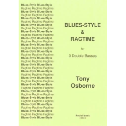 Blues-Style and Ragtime für 3 Kontrabässe -Tony Osborne