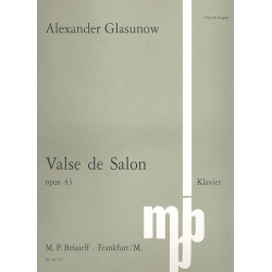 Valse de Salon op.43 -Alexander Glasunow