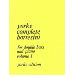 Complete Bottesini vol.1 -Giovanni Bottesini