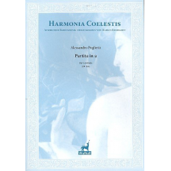Partita in a für Cembalo -Alessandro Poglietti