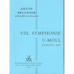 Sinfonie c-Moll Nr.8 in der 1. Fassung von 1887 -Anton Bruckner