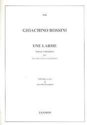 Une larme tema e variazioni -Gioacchino Rossini