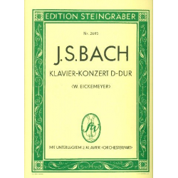 Konzert D-Dur BWV1054 für -Johann Sebastian Bach