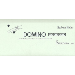 Domino graphische Komposition -Barbara Heller