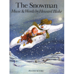 The Snowman piano score (with text) -Howard Blake