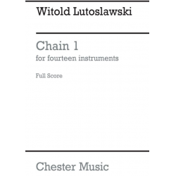Chain 1 for 14 instruments -Witold Lutoslawski