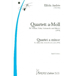Quartett a-Moll für Klavier und -Elfrida Andrée