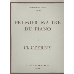 Premier maître du piano op.599 -Carl Czerny