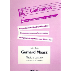 Flauto a quattro Band 4 für -Gerhard Maasz