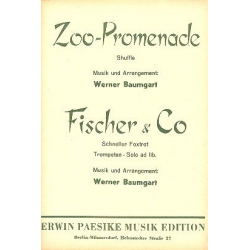 Zoo-Promenade   und   Fischer und  Co: - Werner Baumgart