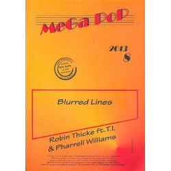 Blurred Lines: für Klavier (mit Text und Akkorden) -Robin Thicke