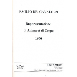 Rappresentatione di anima et di corpo -Emilio de' Cavaliere