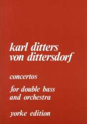 Concertos for double bass and -Carl Ditters von Dittersdorf