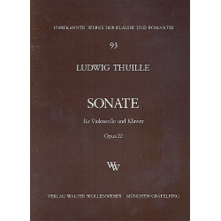 Sonate op.22 für Violoncello -Ludwig Thuille
