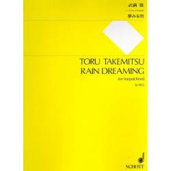 Rain Dreaming for harpsichord -Toru Takemitsu