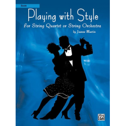 Playing With Style - Score -Joanne Martin