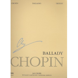Ballades op.23, 38, 47, 52 - Frédéric Chopin