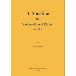 Sonatine für Violoncello und Klavier op.102,4 -Horst Ebenhöh