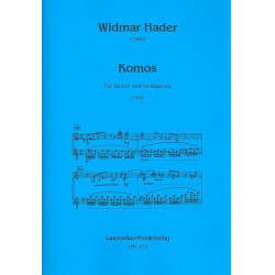 Komos für Gitarre und Schlagzeug -Widmar Hader