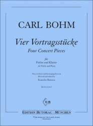 4 Vortragsstücke -Carl Bohm
