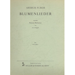 Blumenlieder -Arthur Furer