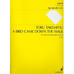 A Bird cam down the Walk -Toru Takemitsu