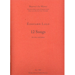 12 Lieder -Edouard Lalo