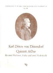 Quintett A-Dur für 2 Violinen, -Carl Ditters von Dittersdorf