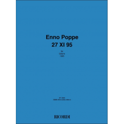 27 XI 95 : für Gitarre -Enno Poppe