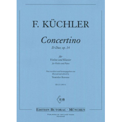 Concertino D-Dur op.14 für Violine und Klavier -Ferdinand Küchler