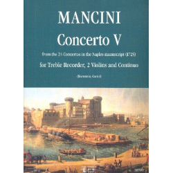 Concerto no.5 per flauto, 2 violini -Francesco Mancini
