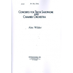 Concerto for Tenor Saxophone and Chamber Orchestra -Alec Wilder