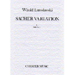 Sacher Variations for violoncello -Witold Lutoslawski