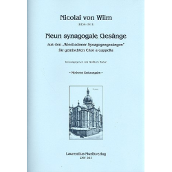 9 synagogale Gesänge für gem Chor -Nicolai von Wilm