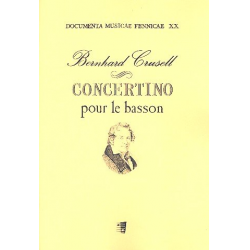 Concertino pour le basson -Bernhard Henrik Crusell