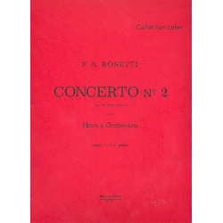 Konzert Es-Dur Nr.2 für Horn und Klavier -Francesco Antonio Rosetti (Rößler)