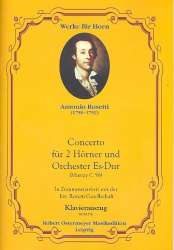 Konzert Es-Dur für 2 Hörner und Orchester -Francesco Antonio Rosetti (Rößler)