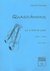 Quasicànons für Violine und Viola -David Puertas